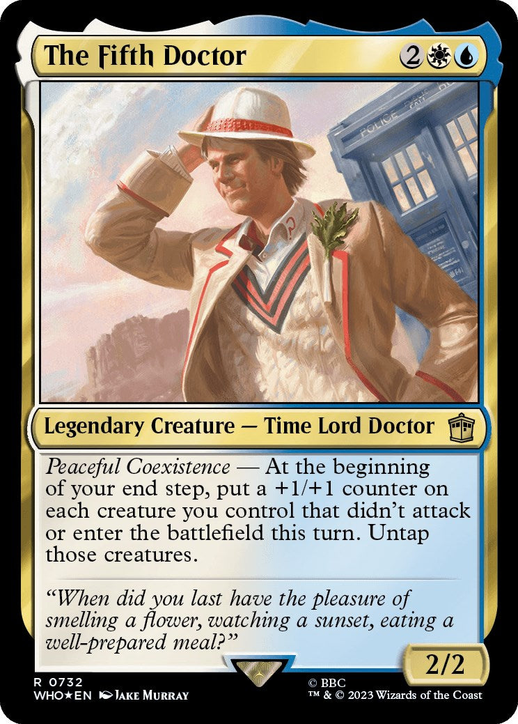 The Fifth Doctor (Surge Foil) [Doctor Who] | Empire Gaming NC