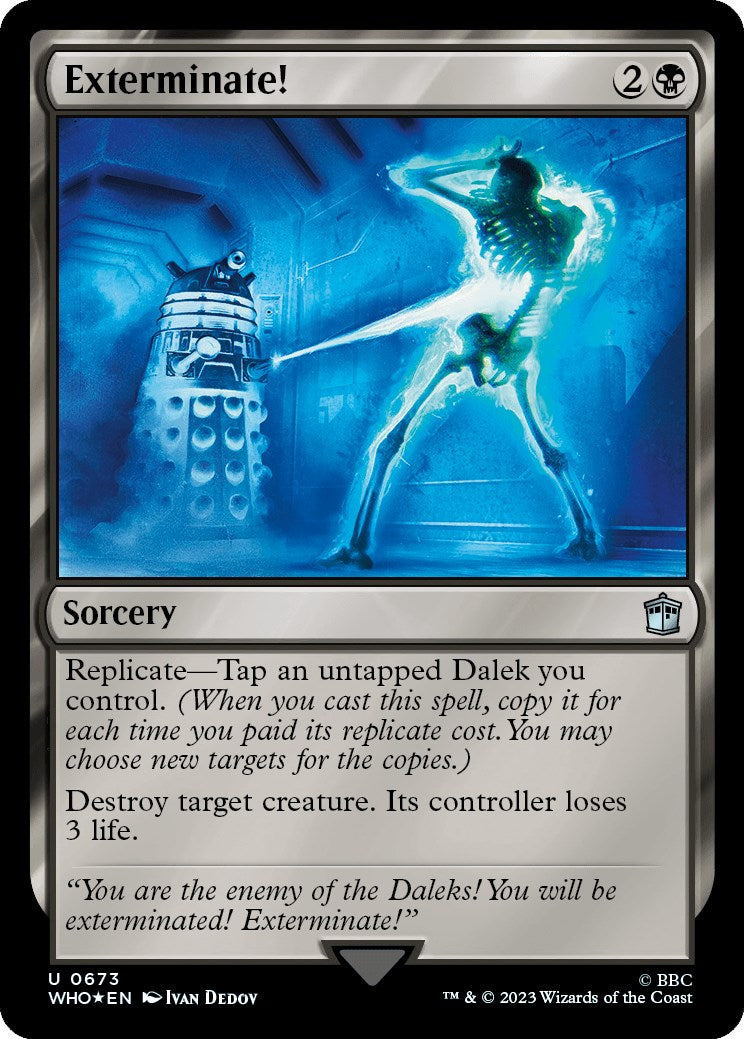 Exterminate! (Surge Foil) [Doctor Who] | Empire Gaming NC