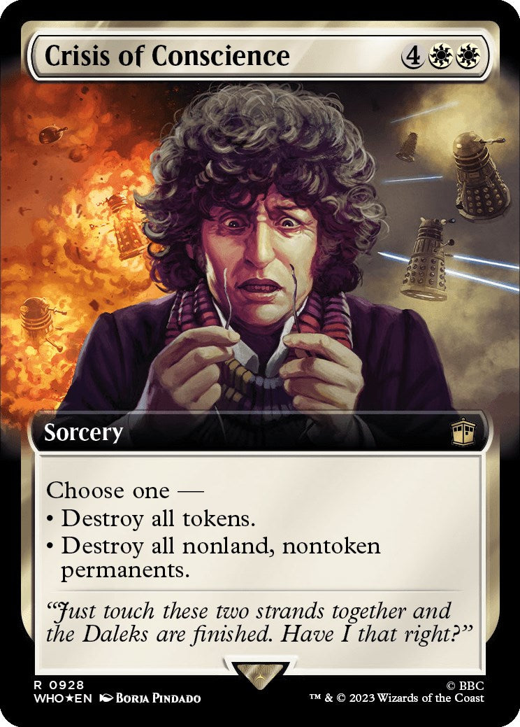 Crisis of Conscience (Extended Art) (Surge Foil) [Doctor Who] | Empire Gaming NC