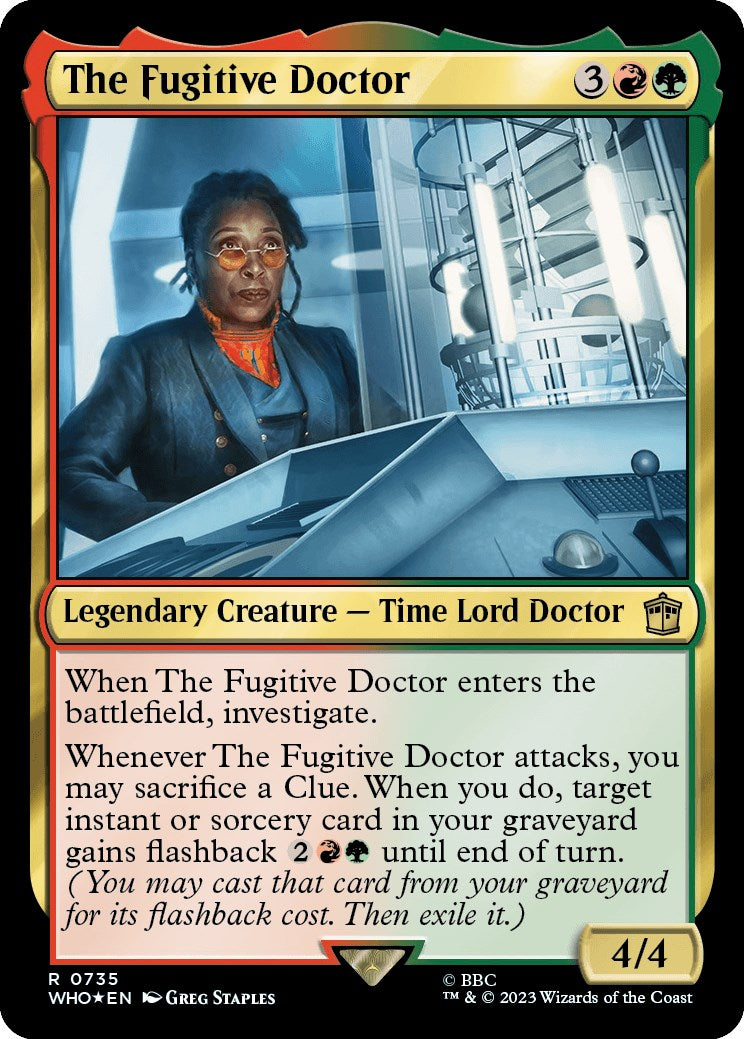 The Fugitive Doctor (Surge Foil) [Doctor Who] | Empire Gaming NC