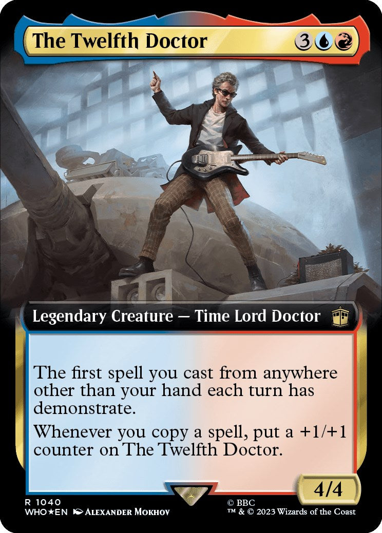 The Twelfth Doctor (Extended Art) (Surge Foil) [Doctor Who] | Empire Gaming NC