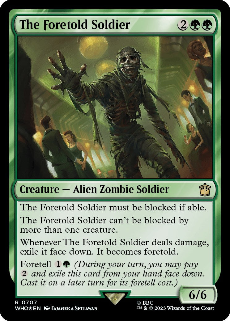 The Foretold Soldier (Surge Foil) [Doctor Who] | Empire Gaming NC