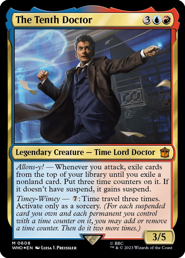 The Tenth Doctor (Surge Foil) [Doctor Who] | Empire Gaming NC