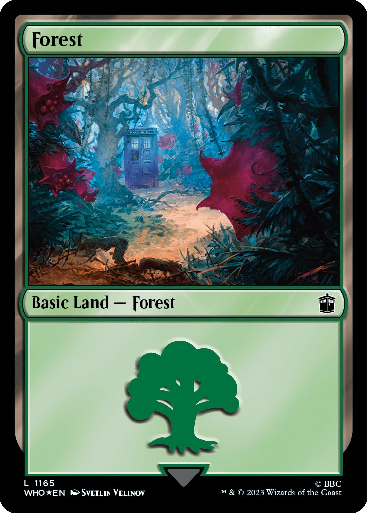 Forest (1165) (Surge Foil) [Doctor Who] | Empire Gaming NC