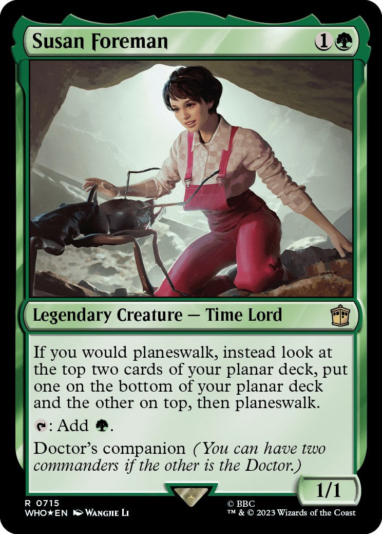 Susan Foreman (Surge Foil) [Doctor Who] | Empire Gaming NC