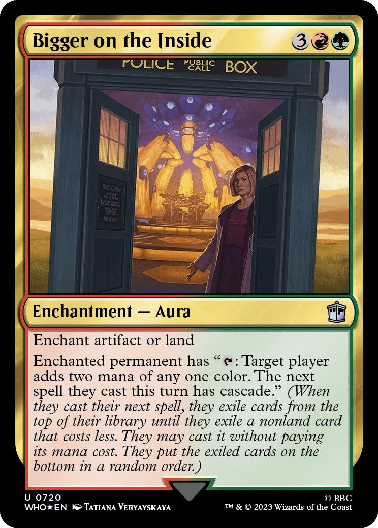 Bigger on the Inside (Surge Foil) [Doctor Who] | Empire Gaming NC