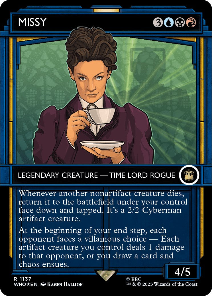 Missy (Showcase) (Surge Foil) [Doctor Who] | Empire Gaming NC