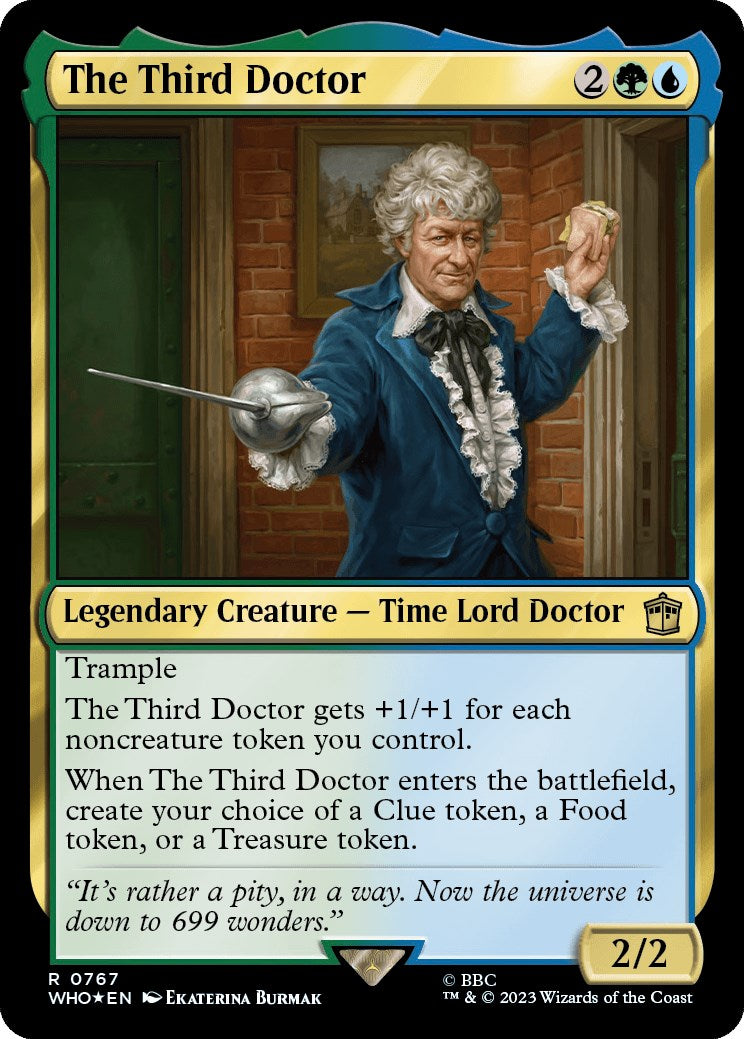 The Third Doctor (Surge Foil) [Doctor Who] | Empire Gaming NC