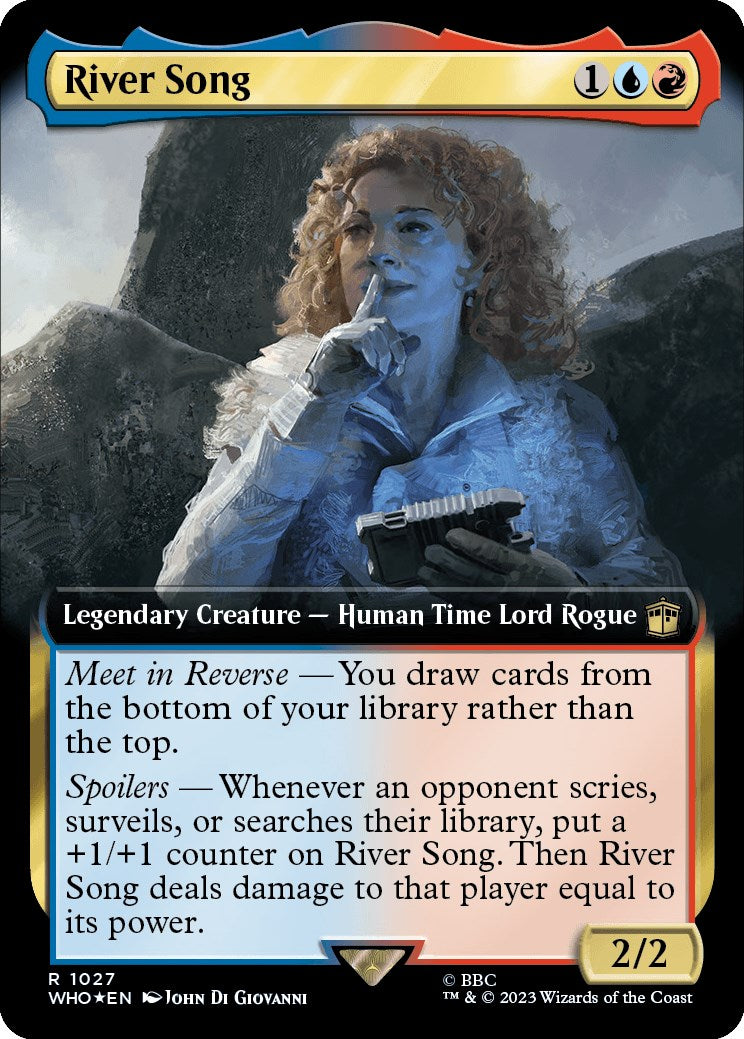 River Song (Extended Art) (Surge Foil) [Doctor Who] | Empire Gaming NC