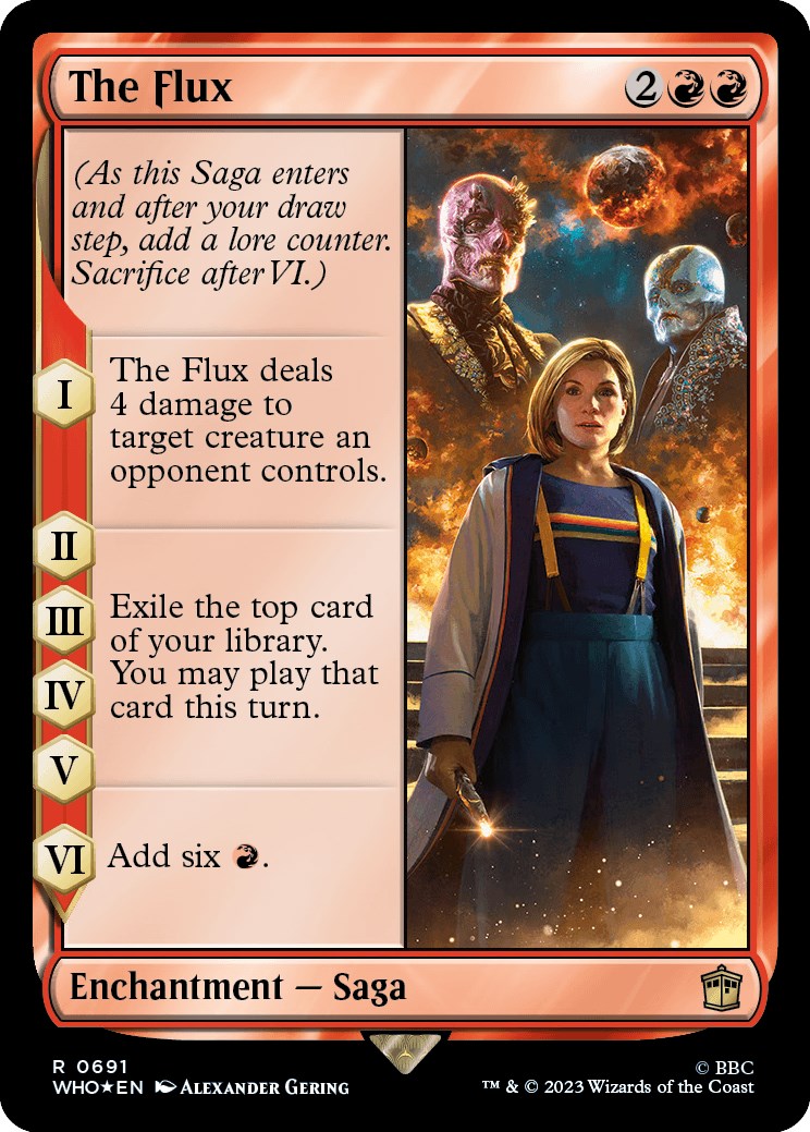 The Flux (Surge Foil) [Doctor Who] | Empire Gaming NC