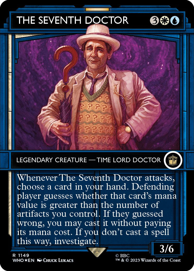 The Seventh Doctor (Showcase) (Surge Foil) [Doctor Who] | Empire Gaming NC