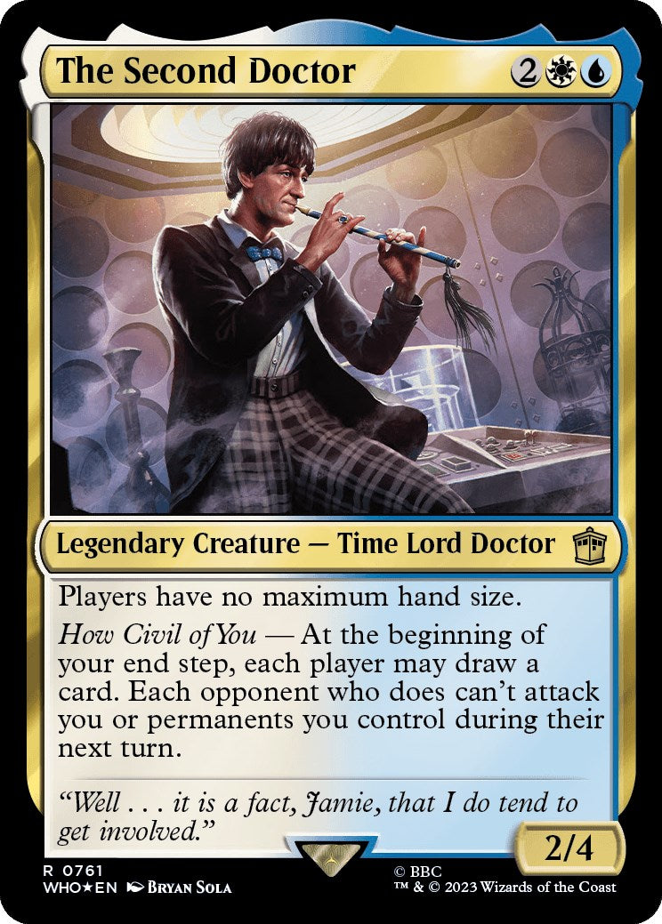 The Second Doctor (Surge Foil) [Doctor Who] | Empire Gaming NC