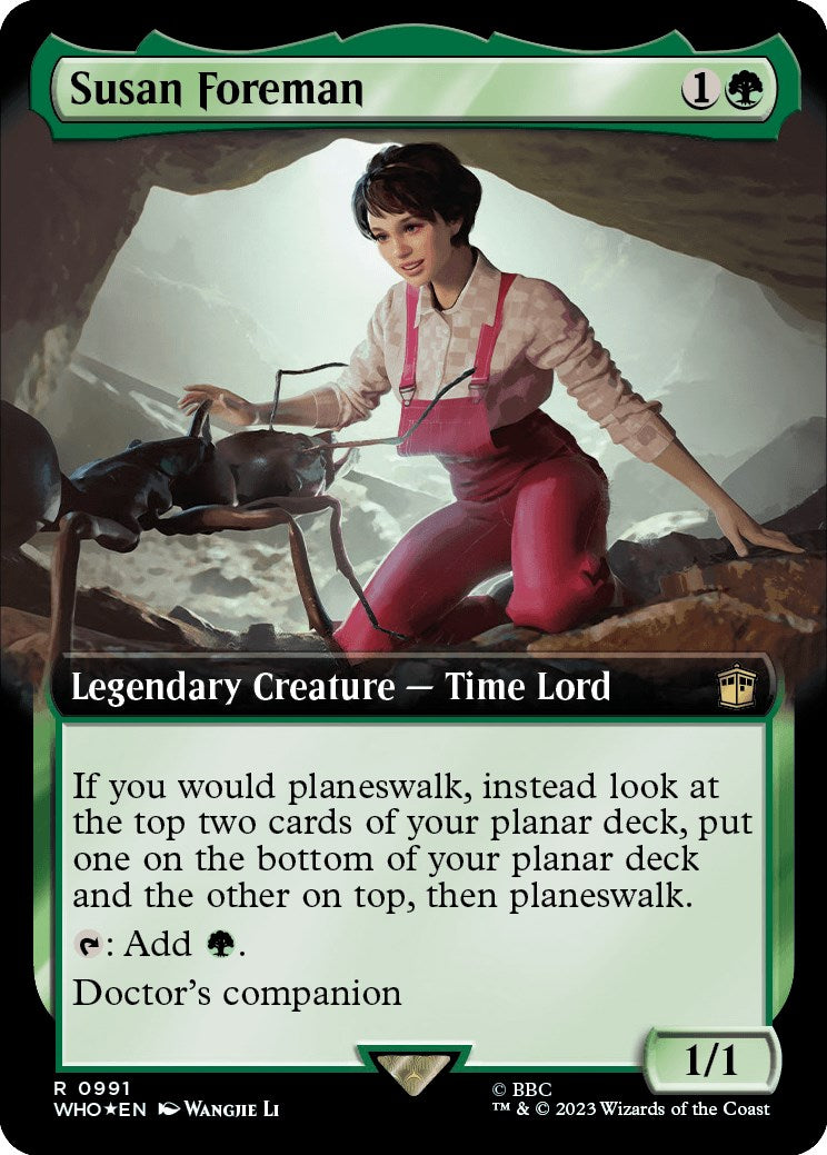 Susan Foreman (Extended Art) (Surge Foil) [Doctor Who] | Empire Gaming NC