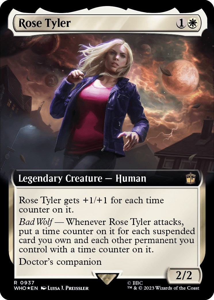 Rose Tyler (Extended Art) (Surge Foil) [Doctor Who] | Empire Gaming NC