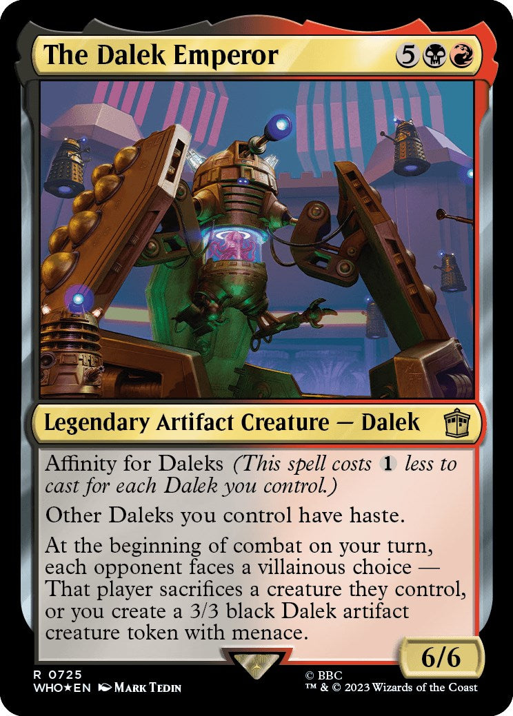 The Dalek Emperor (Surge Foil) [Doctor Who] | Empire Gaming NC