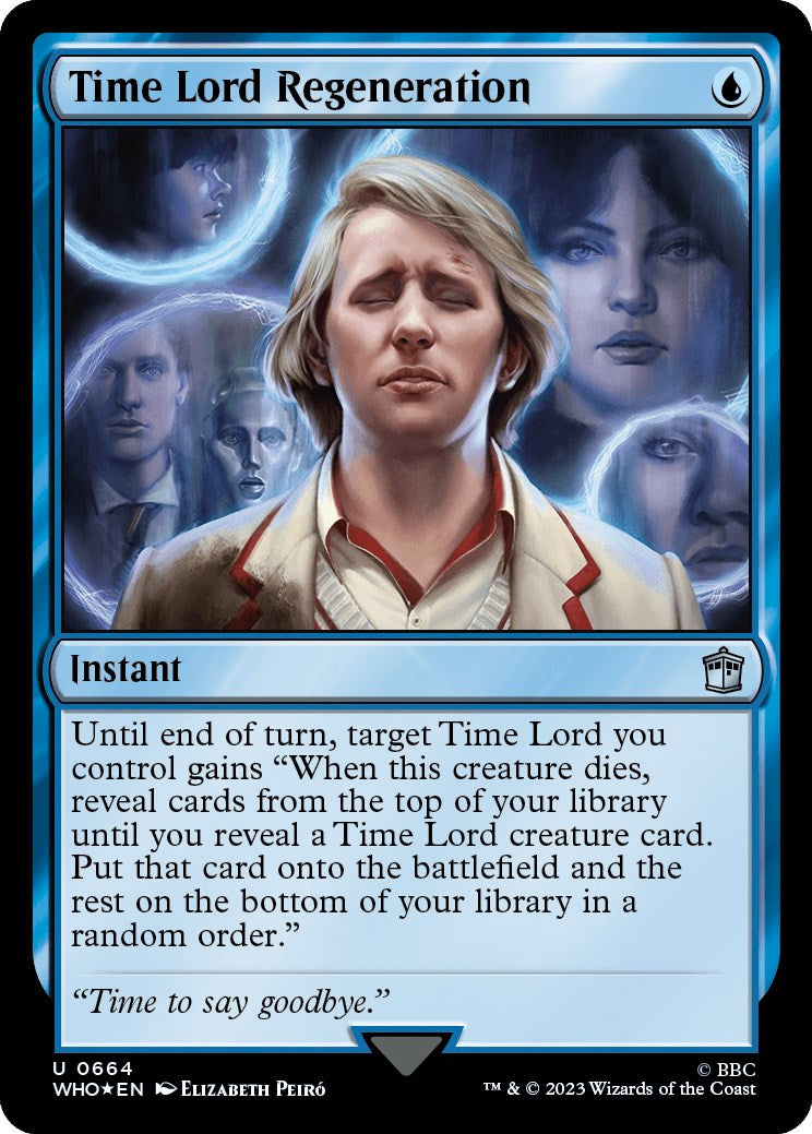 Time Lord Regeneration (Surge Foil) [Doctor Who] | Empire Gaming NC
