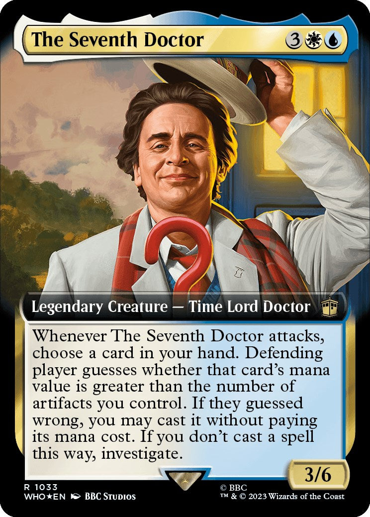 The Seventh Doctor (Extended Art) (Surge Foil) [Doctor Who] | Empire Gaming NC