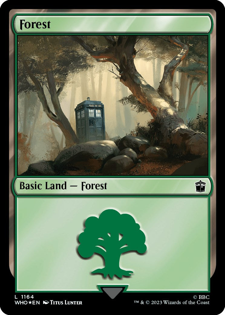 Forest (1164) (Surge Foil) [Doctor Who] | Empire Gaming NC