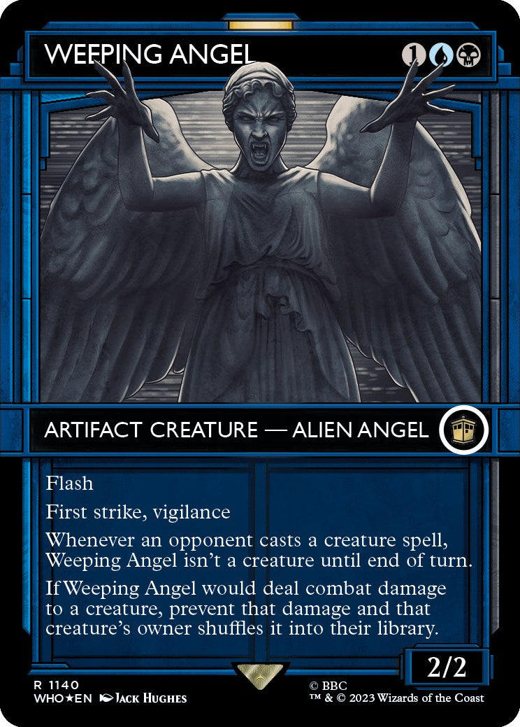 Weeping Angel (Showcase) (Surge Foil) [Doctor Who] | Empire Gaming NC