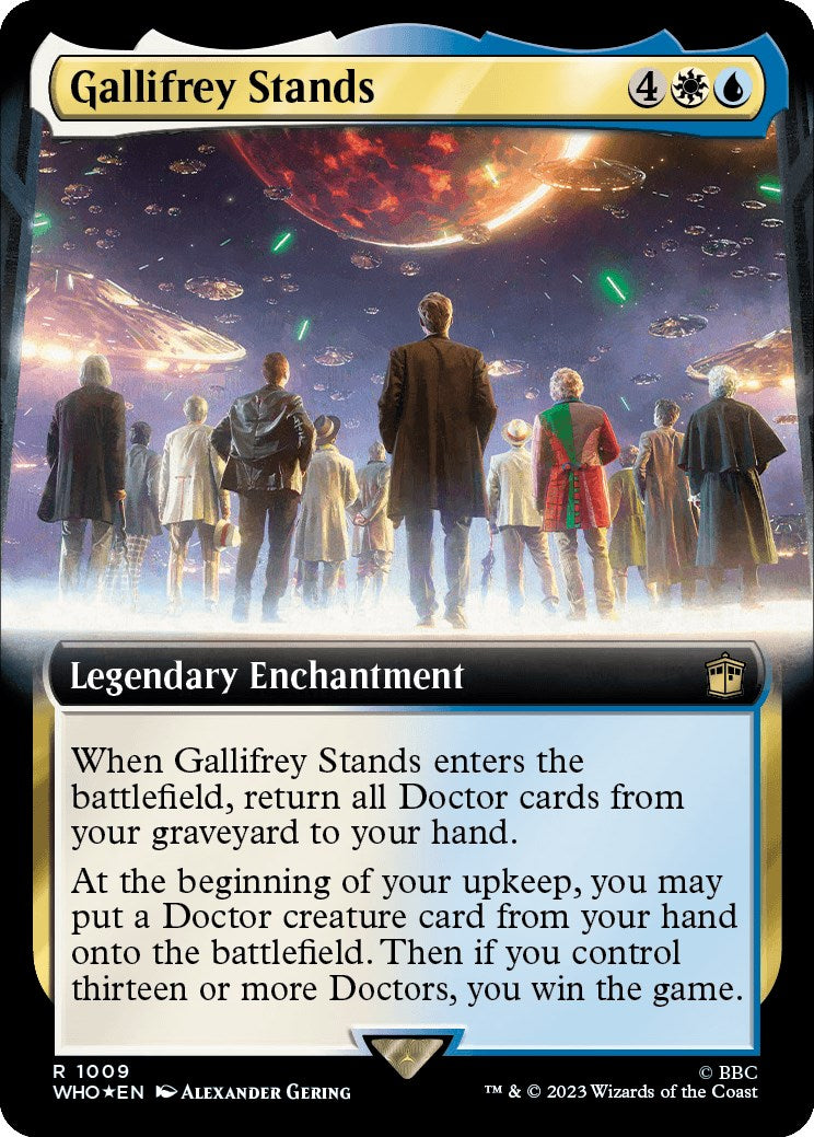 Gallifrey Stands (Extended Art) (Surge Foil) [Doctor Who] | Empire Gaming NC