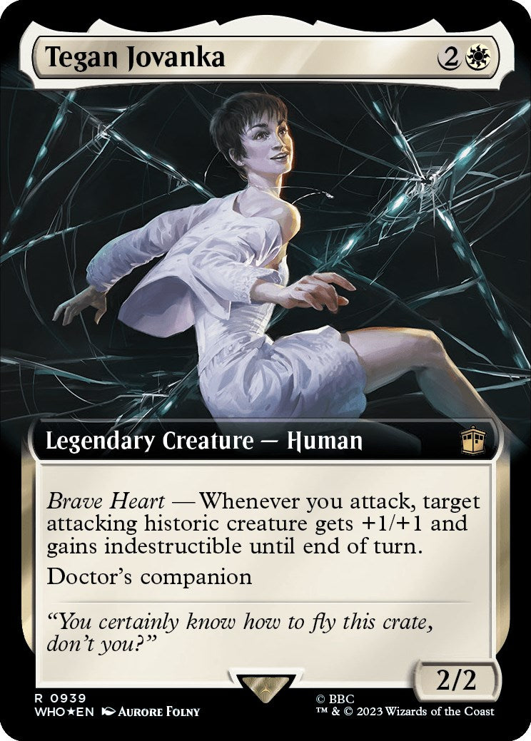 Tegan Jovanka (Extended Art) (Surge Foil) [Doctor Who] | Empire Gaming NC