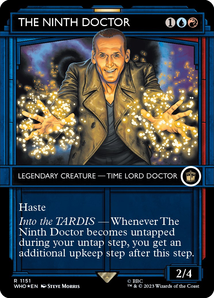 The Ninth Doctor (Showcase) (Surge Foil) [Doctor Who] | Empire Gaming NC