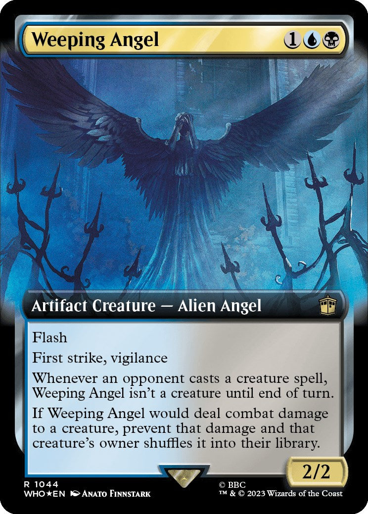 Weeping Angel (Extended Art) (Surge Foil) [Doctor Who] | Empire Gaming NC