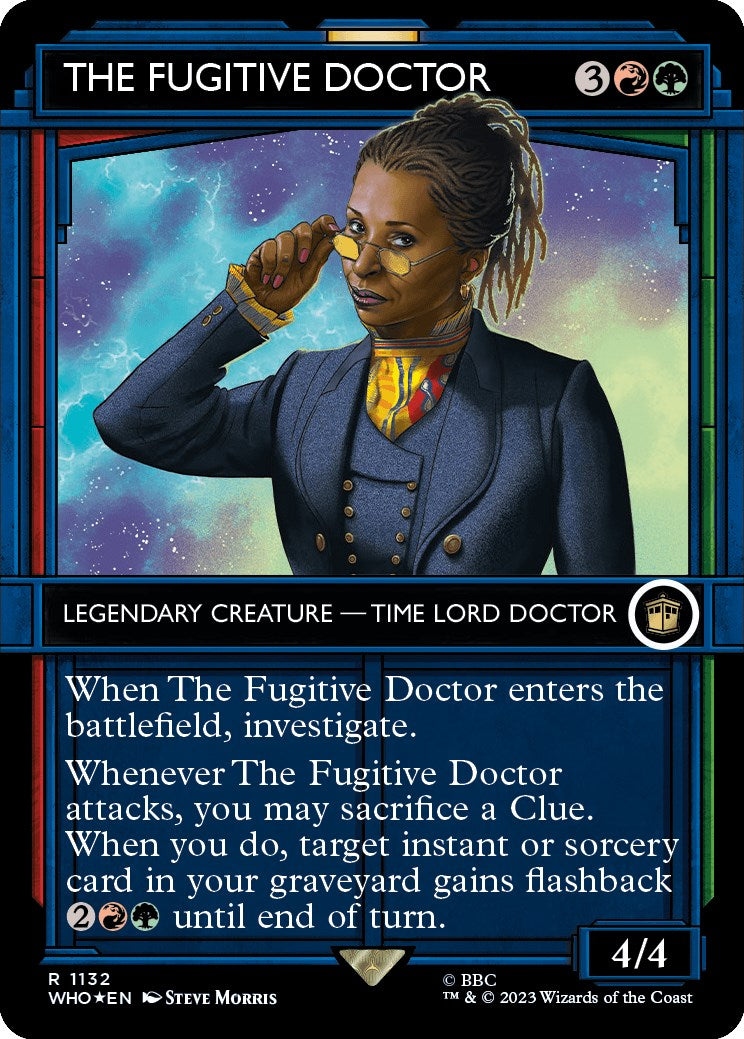 The Fugitive Doctor (Showcase) (Surge Foil) [Doctor Who] | Empire Gaming NC