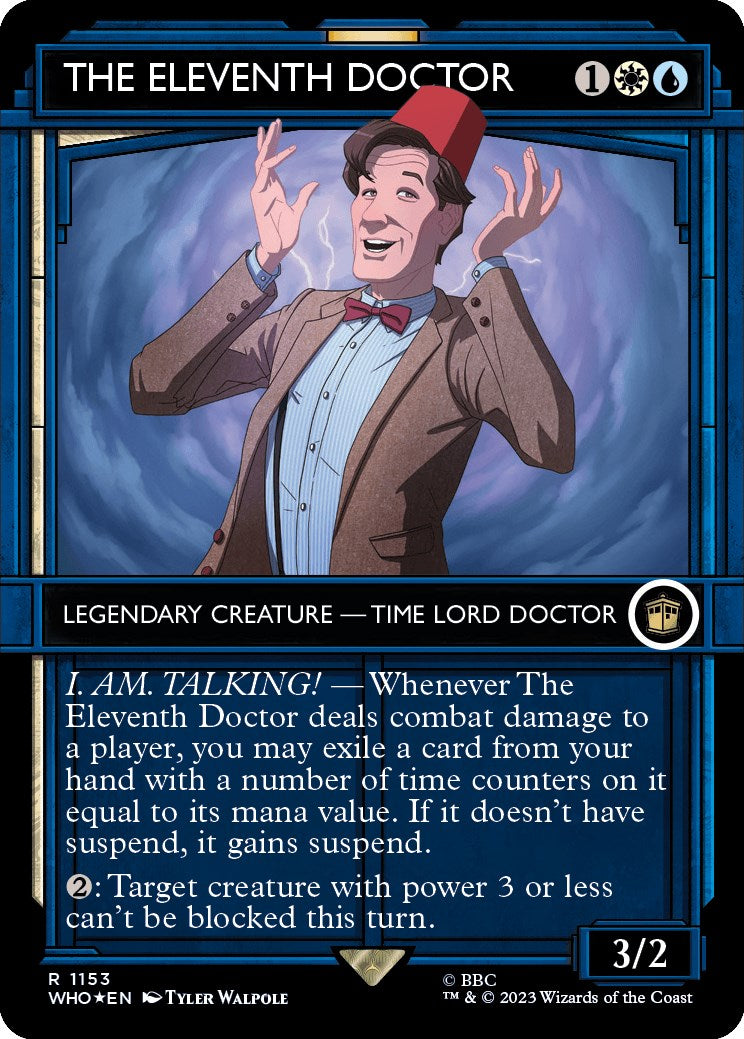 The Eleventh Doctor (Showcase) (Surge Foil) [Doctor Who] | Empire Gaming NC