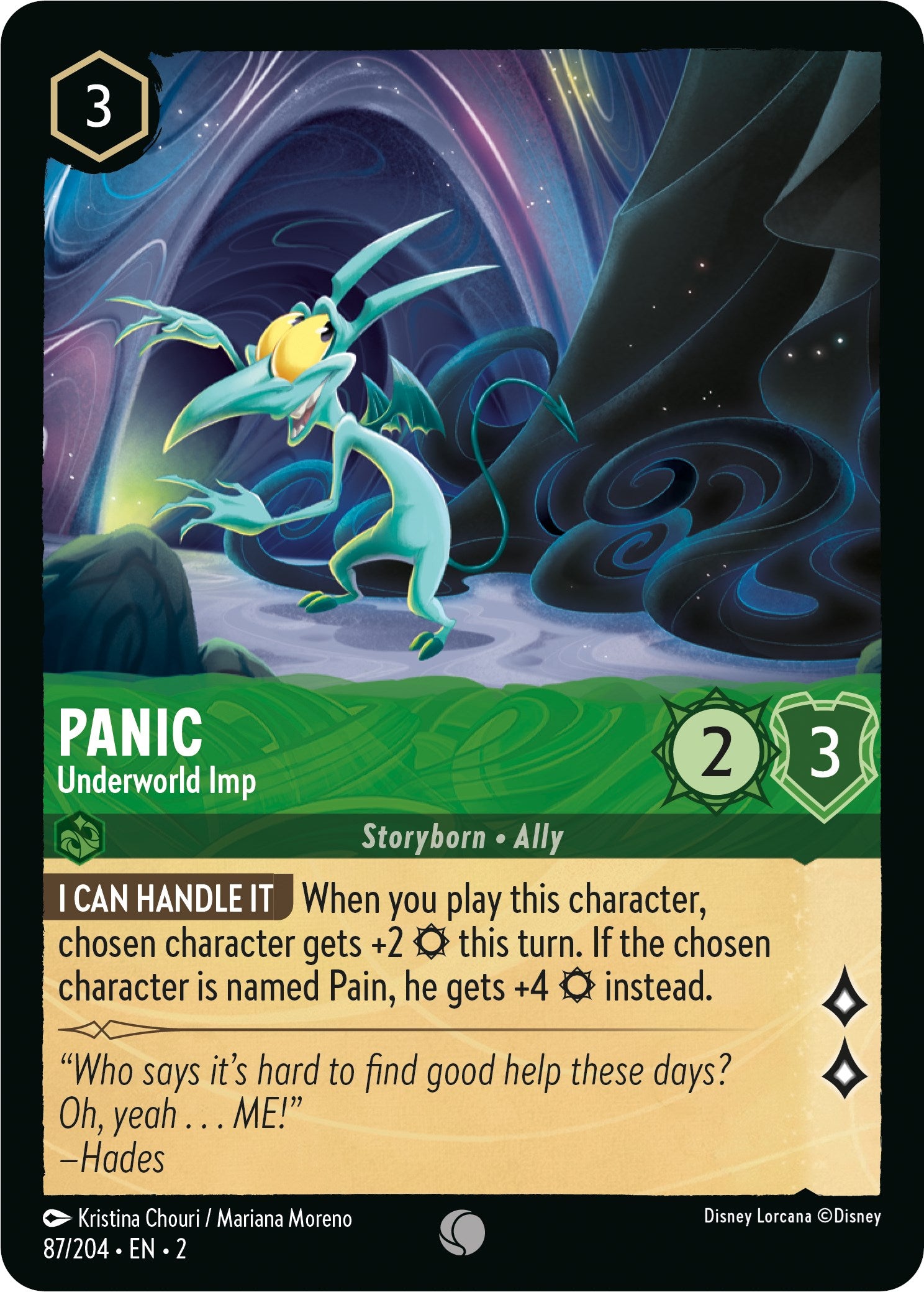 Panic - Underworld Imp (87/204) [Rise of the Floodborn] | Empire Gaming NC