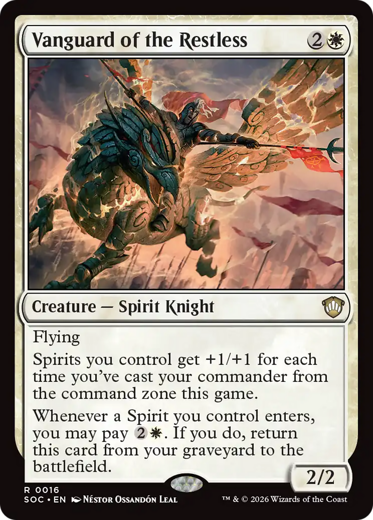 Vanguard of the Restless [Secrets of Strixhaven Commander] | Empire Gaming NC