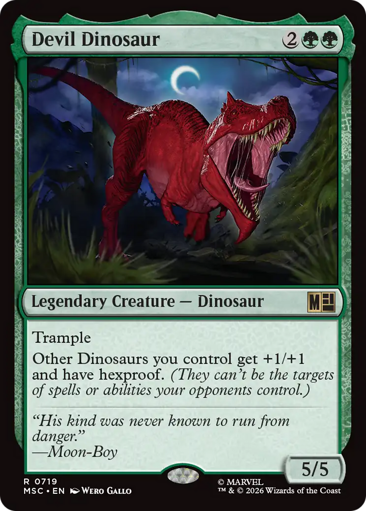 Devil Dinosaur [Marvel Super Heroes Commander] | Empire Gaming NC