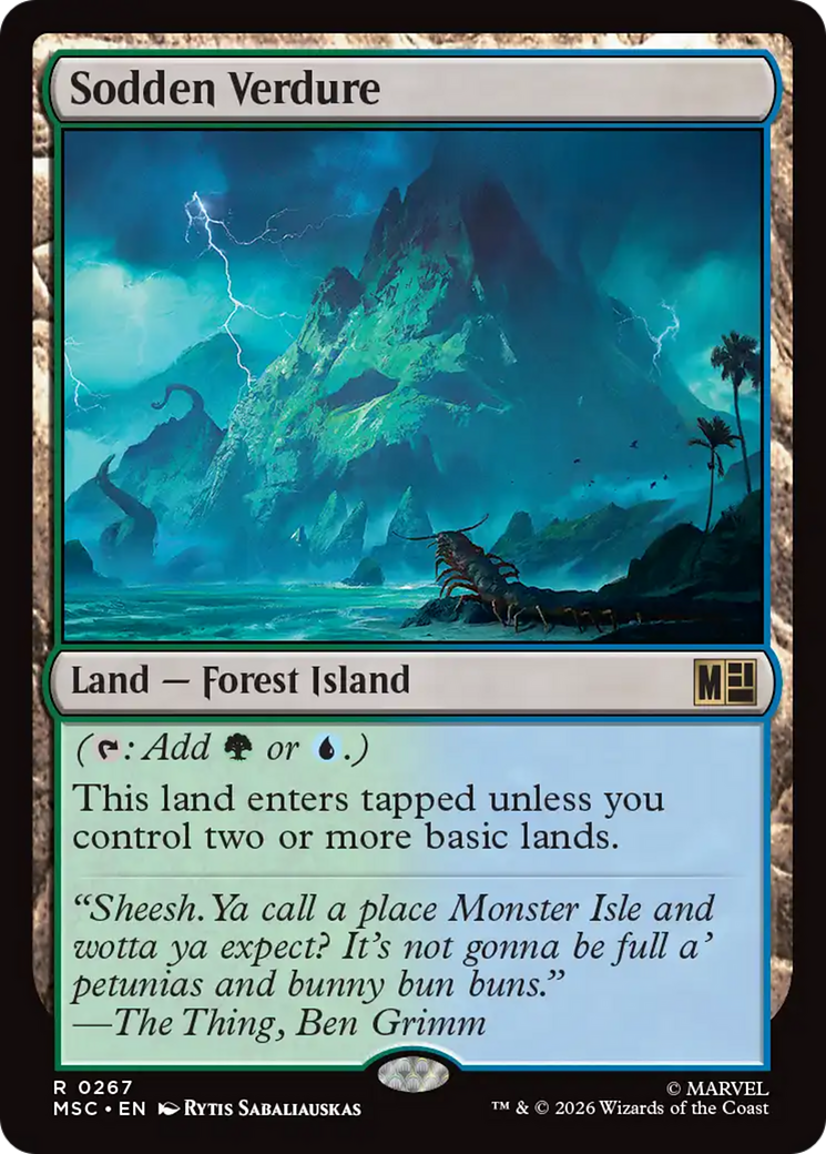 Sodden Verdure [Marvel Super Heroes Commander] | Empire Gaming NC