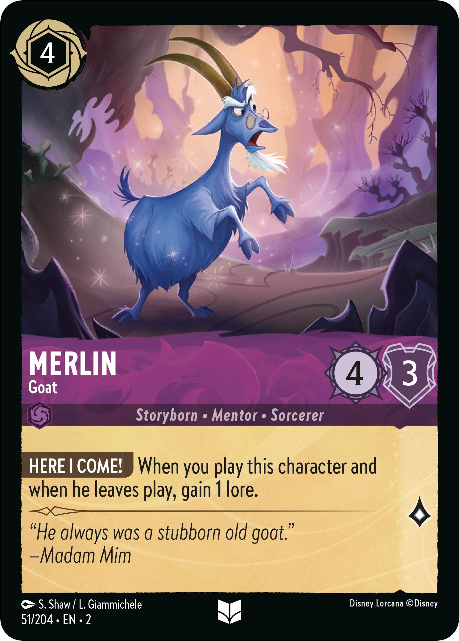 Merlin - Goat (51/204) [Rise of the Floodborn] | Empire Gaming NC