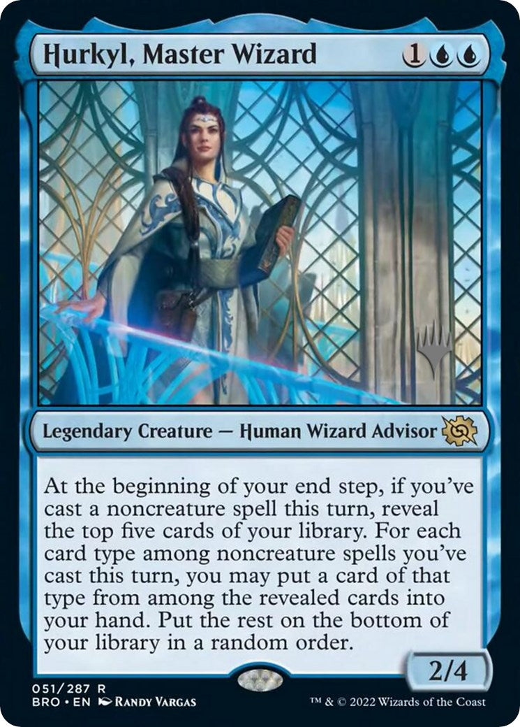 Hurkyl, Master Wizard (Promo Pack) [The Brothers' War Promos] | Empire Gaming NC