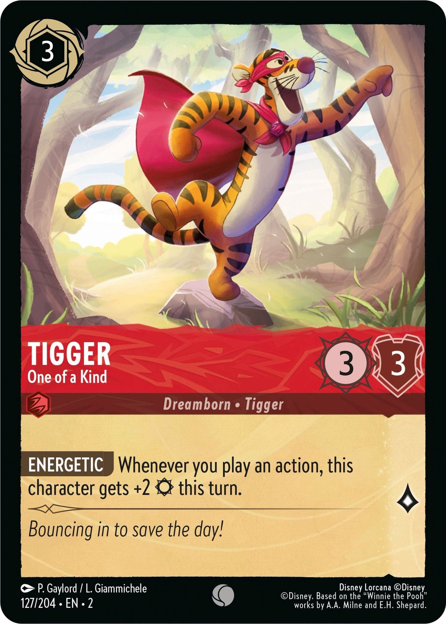 Tigger - One of a Kind (127/204) [Rise of the Floodborn] | Empire Gaming NC
