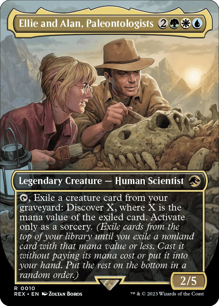 Ellie and Alan, Paleontologists (Borderless) [Jurassic World Collection] | Empire Gaming NC