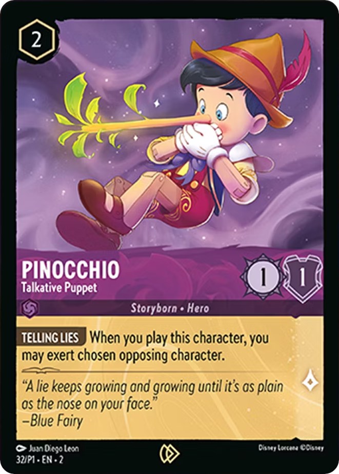Pinocchio - Talkative Puppet (32) [Promo Cards] | Empire Gaming NC