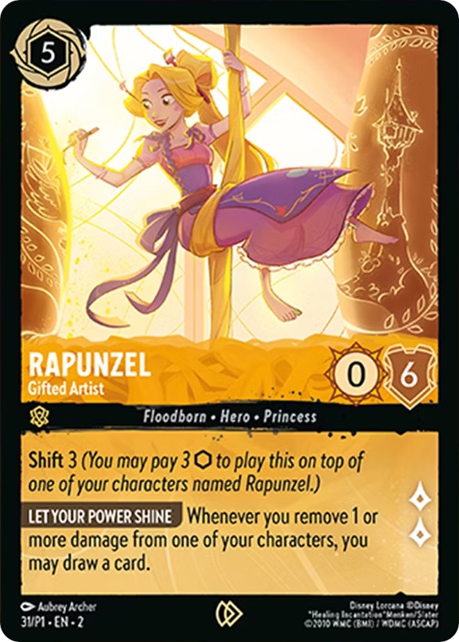 Rapunzel - Gifted Artist (31) [Promo Cards] | Empire Gaming NC