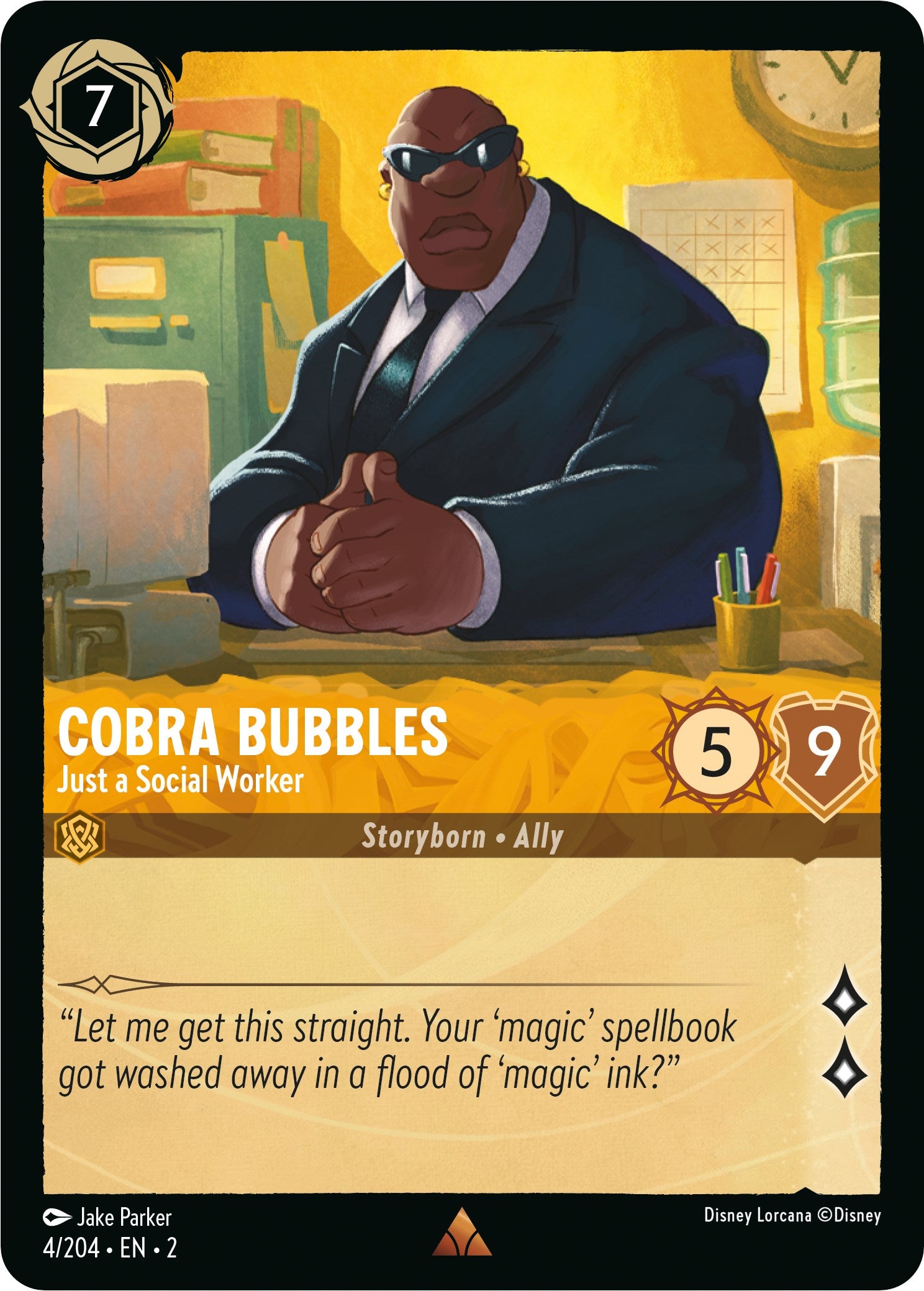 Cobra Bubbles - Just a Social Worker (4/204) [Rise of the Floodborn] | Empire Gaming NC