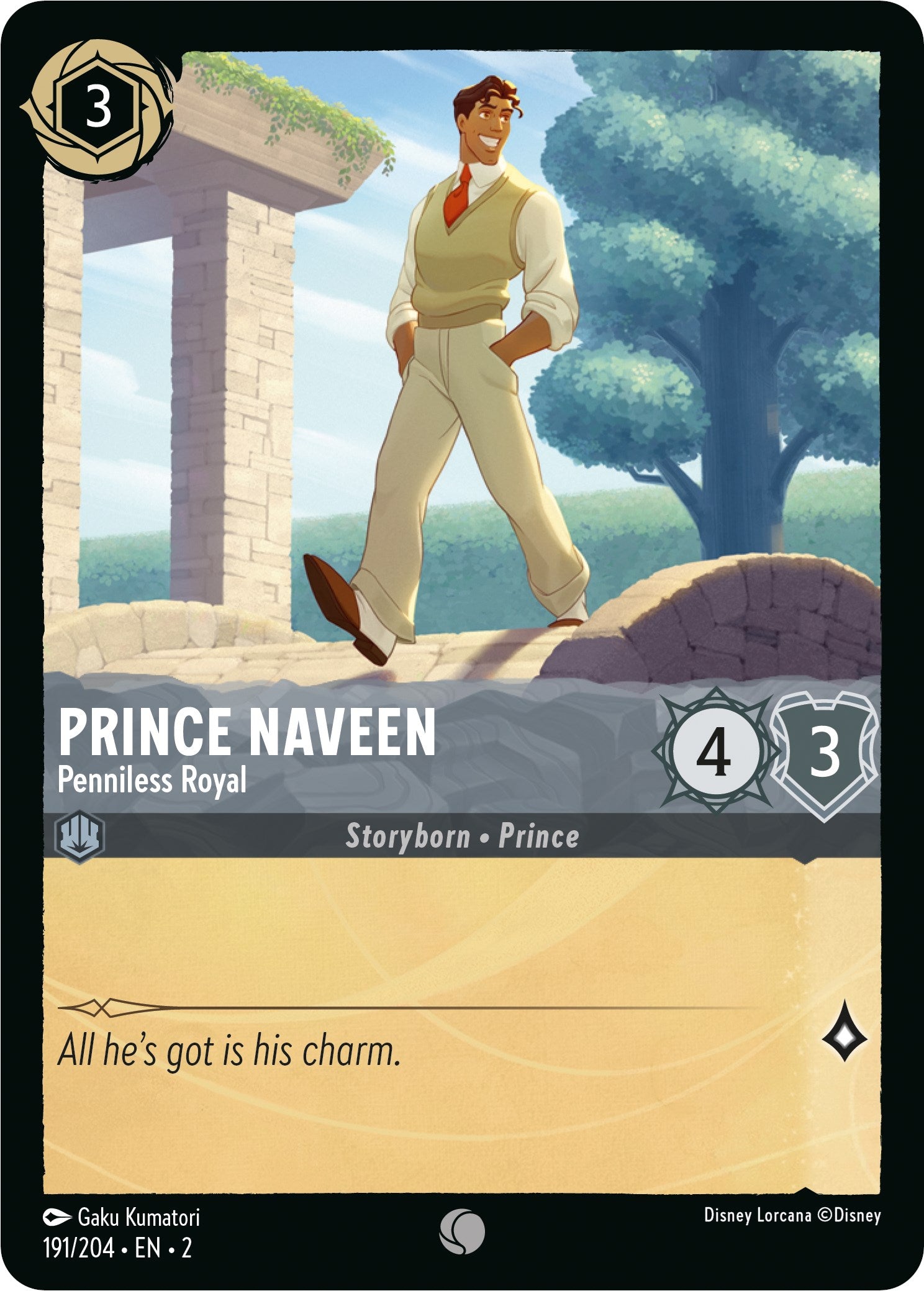 Prince Naveen - Penniless Royal (191/204) [Rise of the Floodborn] | Empire Gaming NC