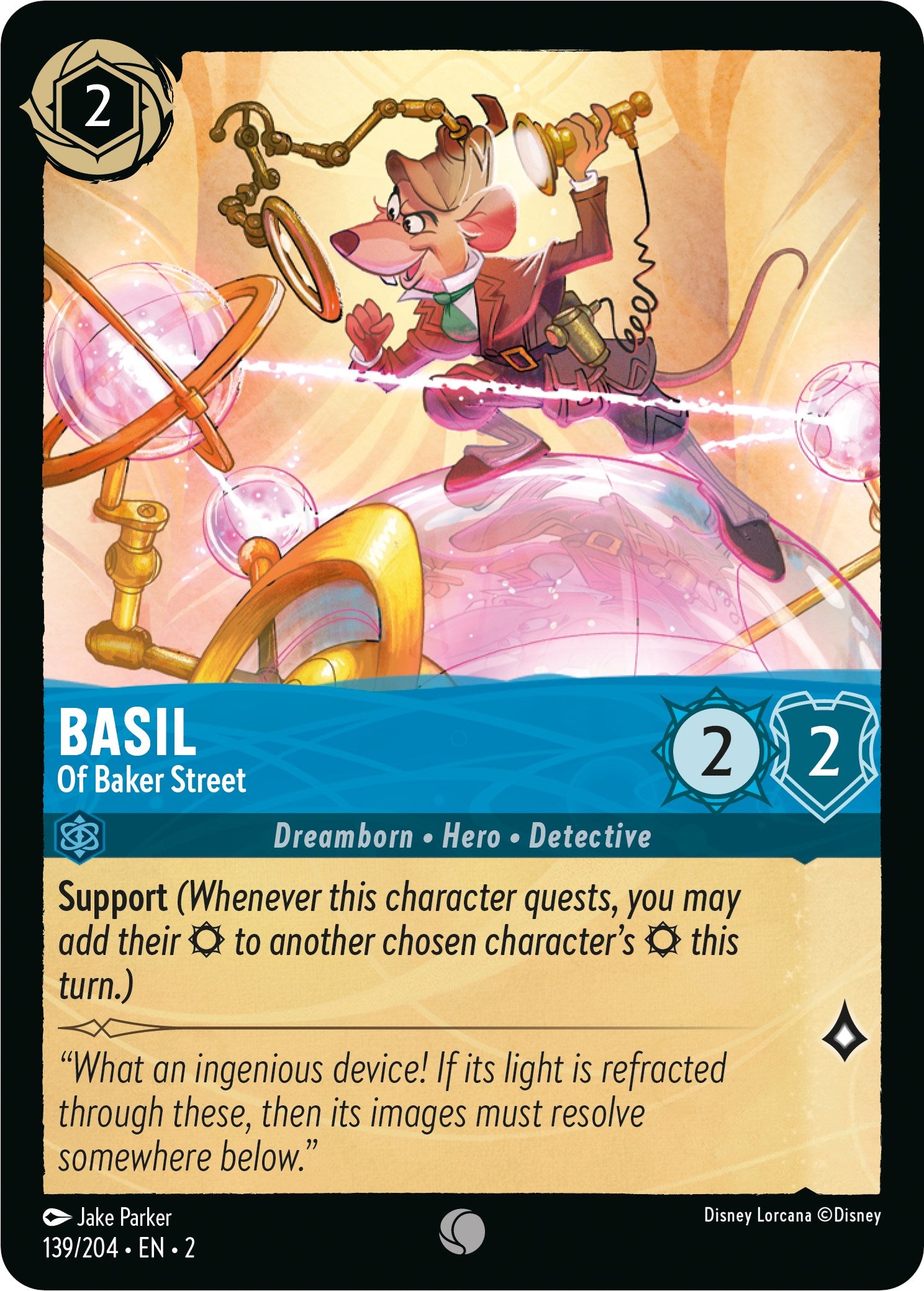 Basil - Of Baker Street (139/204) [Rise of the Floodborn] | Empire Gaming NC