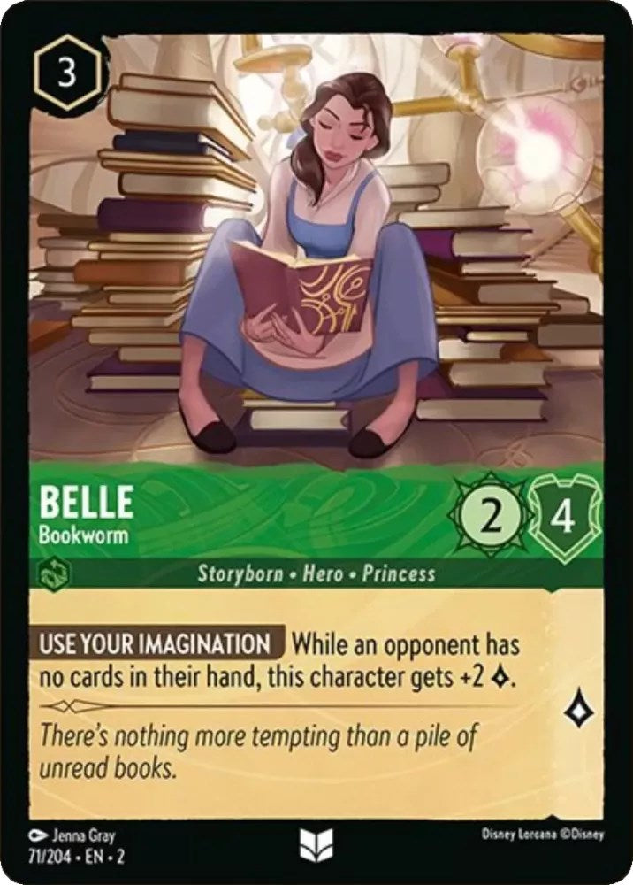 Belle - Bookworm (71/204) [Rise of the Floodborn] | Empire Gaming NC
