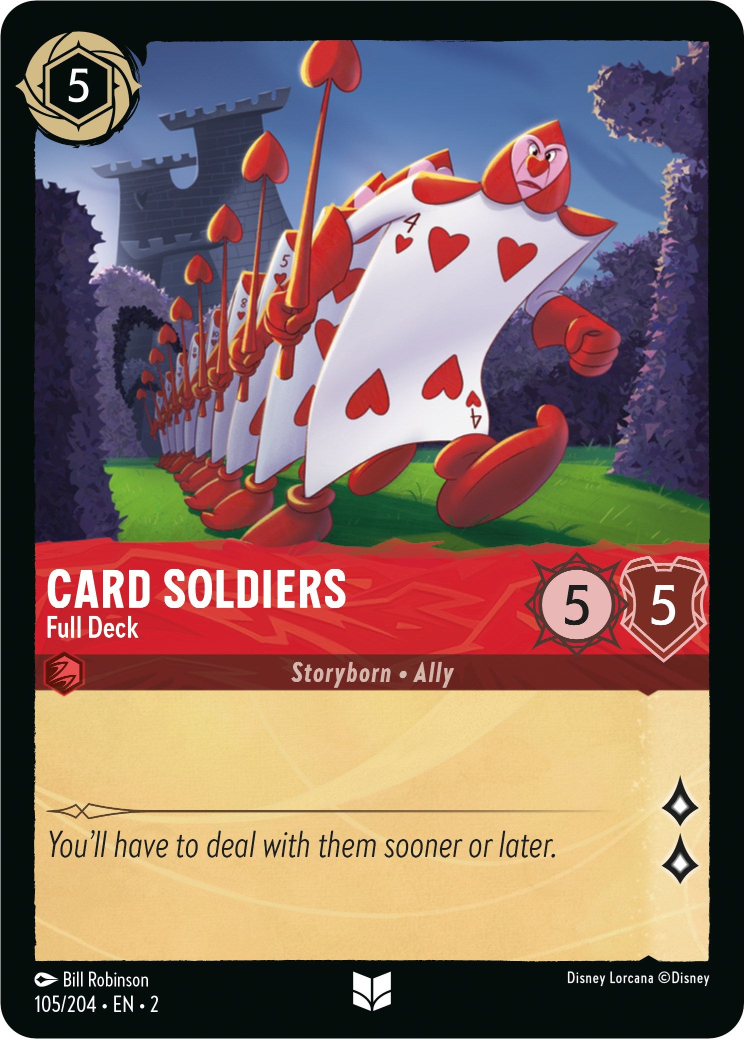 Card Soldiers - Full Deck (105/204) [Rise of the Floodborn] | Empire Gaming NC
