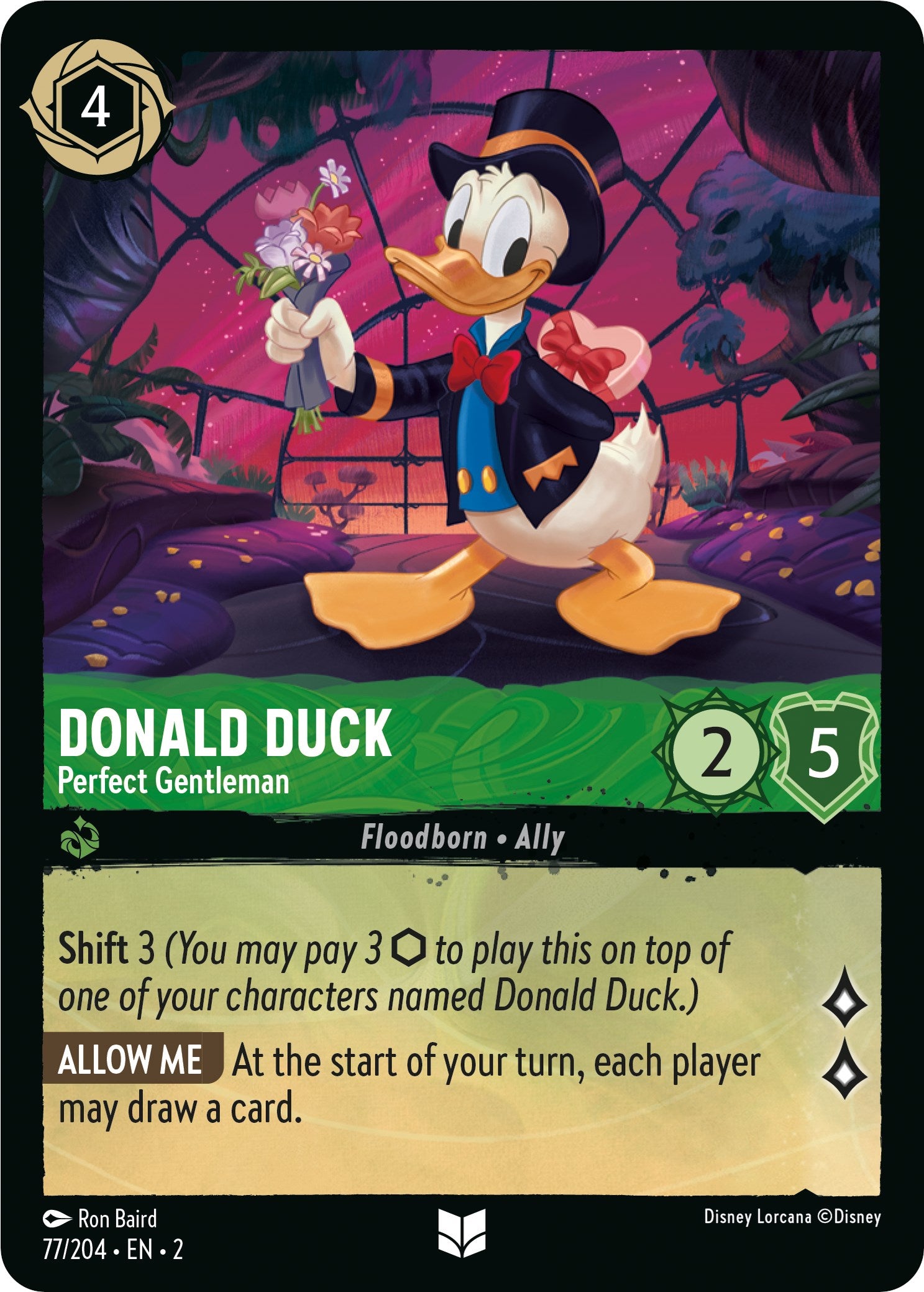 Donald Duck - Perfect Gentleman (77/204) [Rise of the Floodborn] | Empire Gaming NC