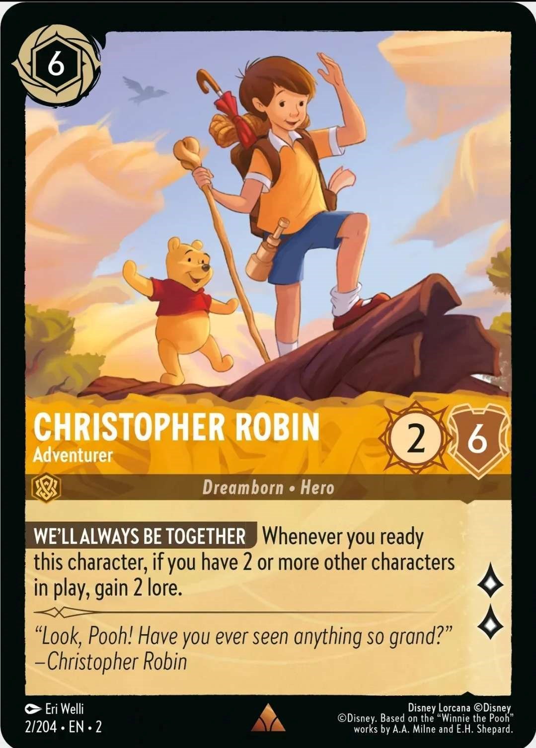 Christopher Robin - Adventurer (2/204) [Rise of the Floodborn] | Empire Gaming NC