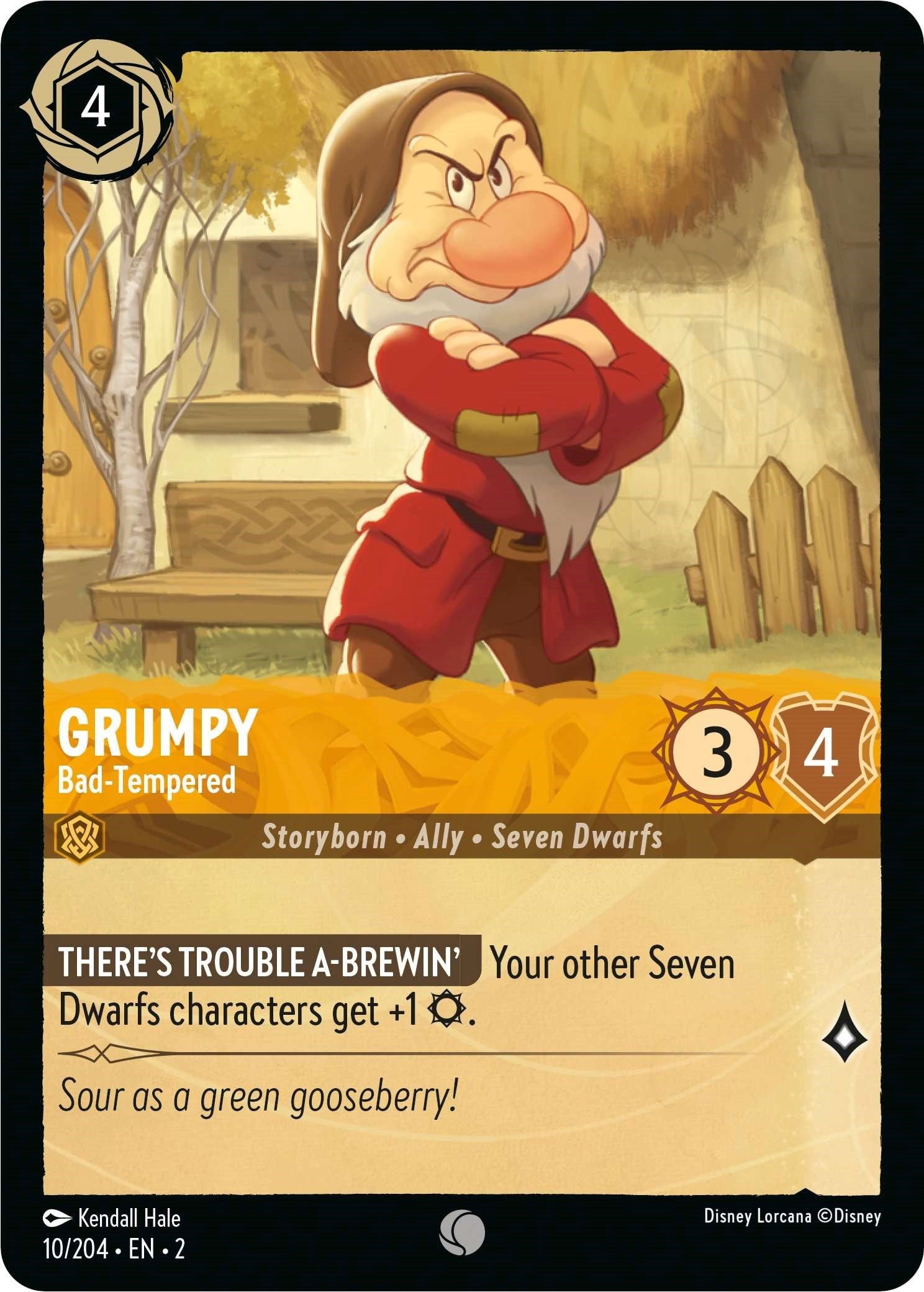 Grumpy - Bad-Tempered (10/204) [Rise of the Floodborn] | Empire Gaming NC