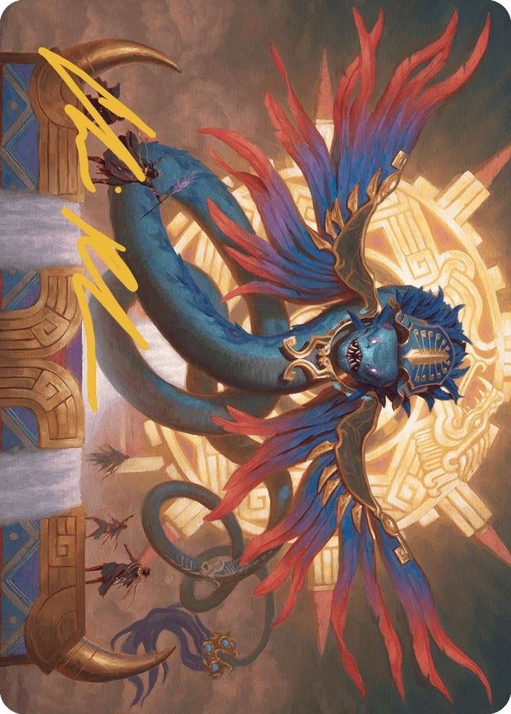 Ojer Pakpatiq, Deepest Epoch Art Card (13/81) (Gold-Stamped Signature) [The Lost Caverns of Ixalan Art Series] | Empire Gaming NC