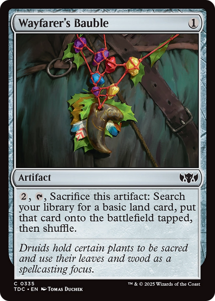 Wayfarer's Bauble [Tarkir: Dragonstorm Commander] | Empire Gaming NC