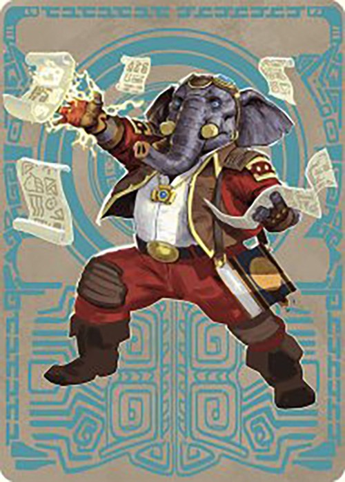 Quintorius Kand Art Card (65/81) [The Lost Caverns of Ixalan Art Series] | Empire Gaming NC